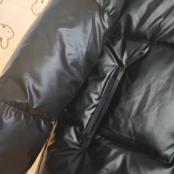 Prada Black Hooded Down Jacket - Picture 4 of 11